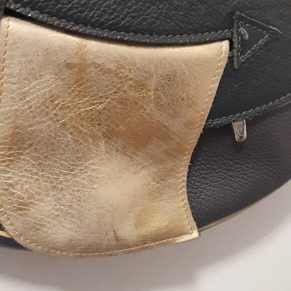 Leather Shoulder Bag Purse made in Krakow Poland - Picture 2 of 13